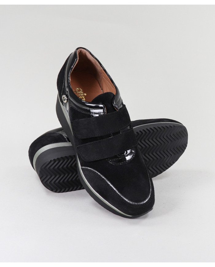 Lady Ginova shoes in Cunha with Velcro