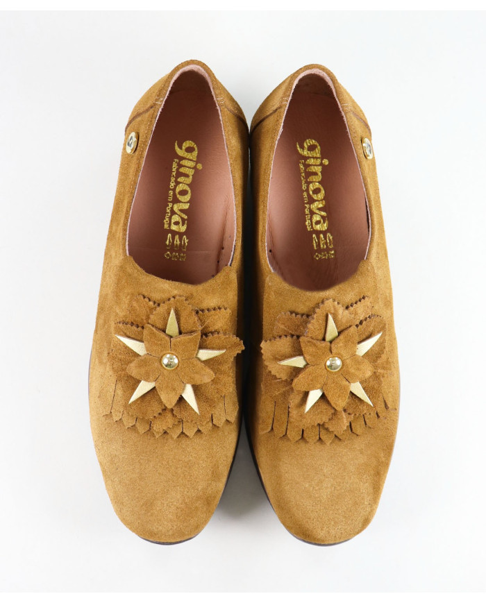 Camel de Senhora Ginova shoes in Cunha