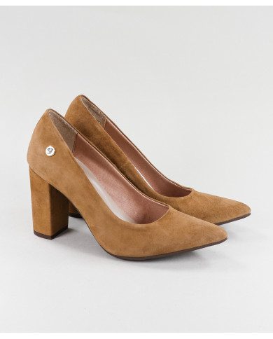 Zapatos de Mujer con Tacón Cuadrado Ginova