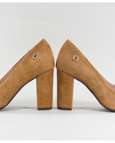 Zapatos de Mujer con Tacón Cuadrado Ginova
