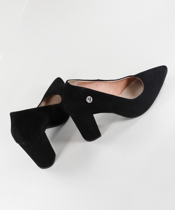 Ginova Women Shoes With Square Heel