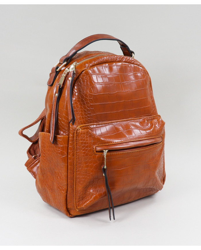 Mochila Camel de Senhora com Textura