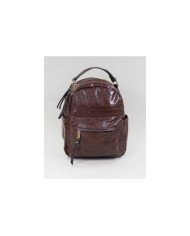 Mochila Castanha de Senhora com Textura