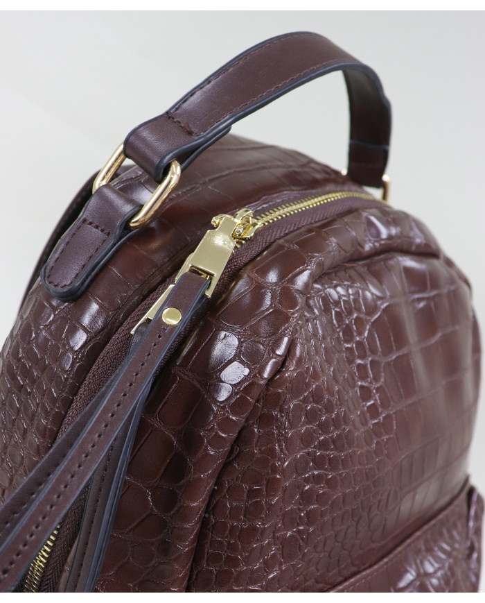 Mochila de Lady Brown con Textura
