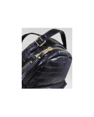 Damas Mochila negra con textura