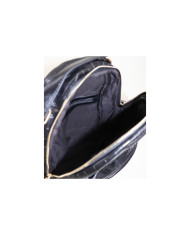 Ladies Black Backpack with Texture