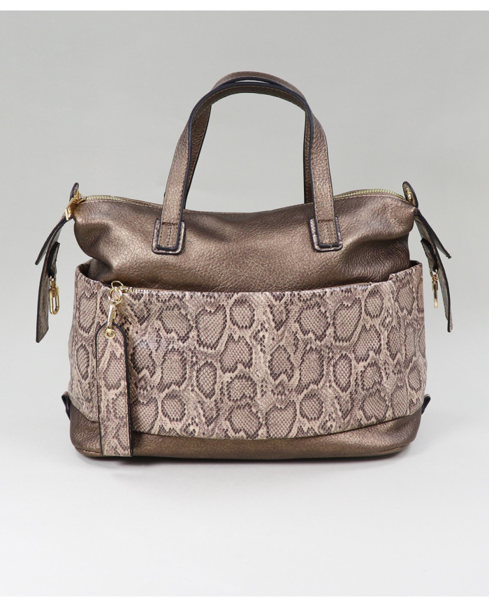 Ladies Bronze Case with Pattern