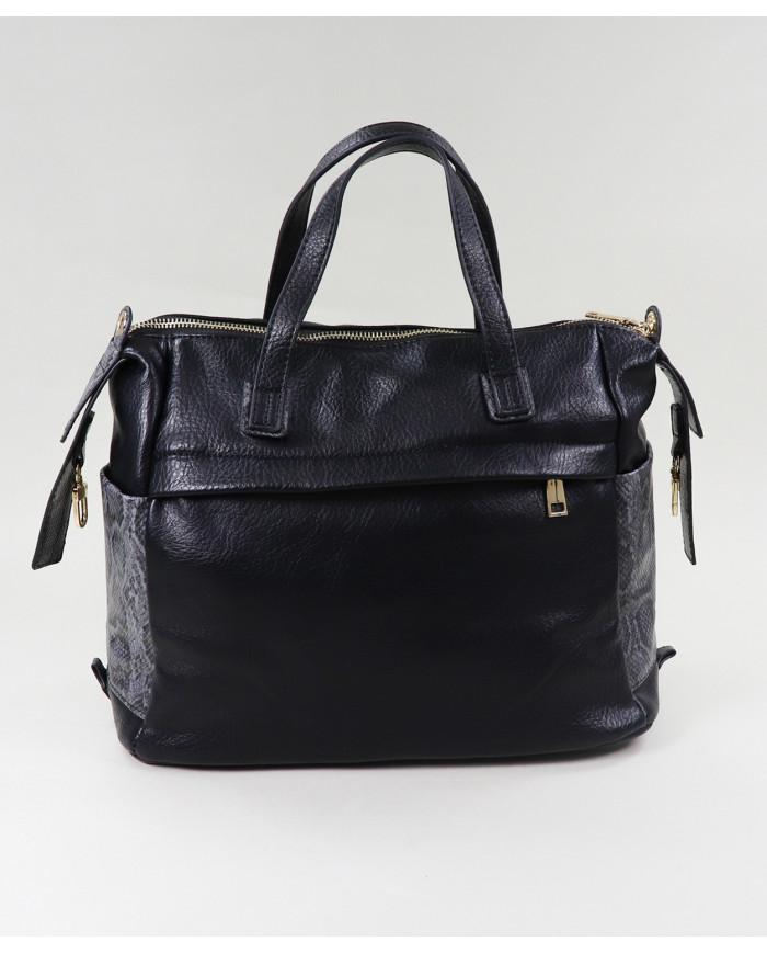 Ladies Black Case with Pattern