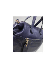 Blue Lady Bag with Pattern