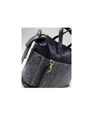 Ladies Black Case with Pattern