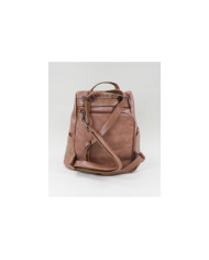 Ladies backpack in Taupe with Opening Trace