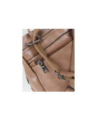Ladies backpack in Taupe with Opening Trace