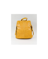 Damas Mochila en amarillo con apertura Traseira