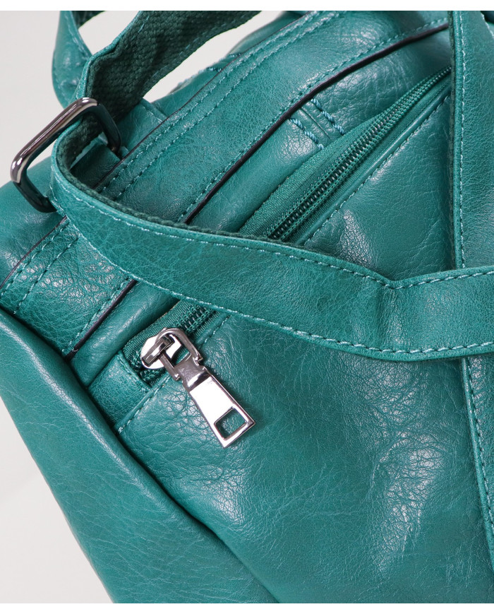 Damas Mochila de Green con Trace de Apertura