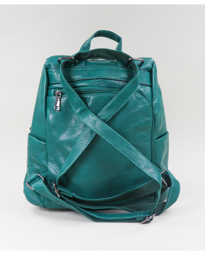 Damas Mochila de Green con Trace de Apertura