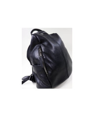 Mochila de Senhora em Preto com Abertura Traseira