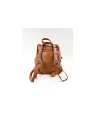 Ladies backpack in Camel with Opening Trace