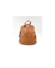 Ladies backpack in Camel with Opening Trace