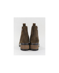 Botas Verdes de Senhora Ginova com Elástico nas Laterais