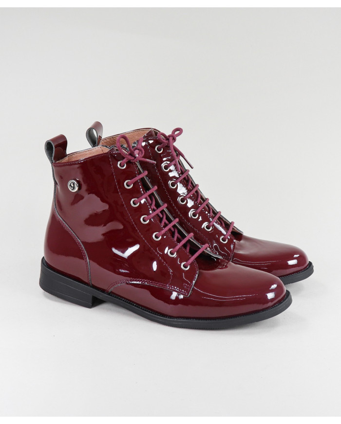 Boots Rasas Bordo de Senhora Ginova Envernised