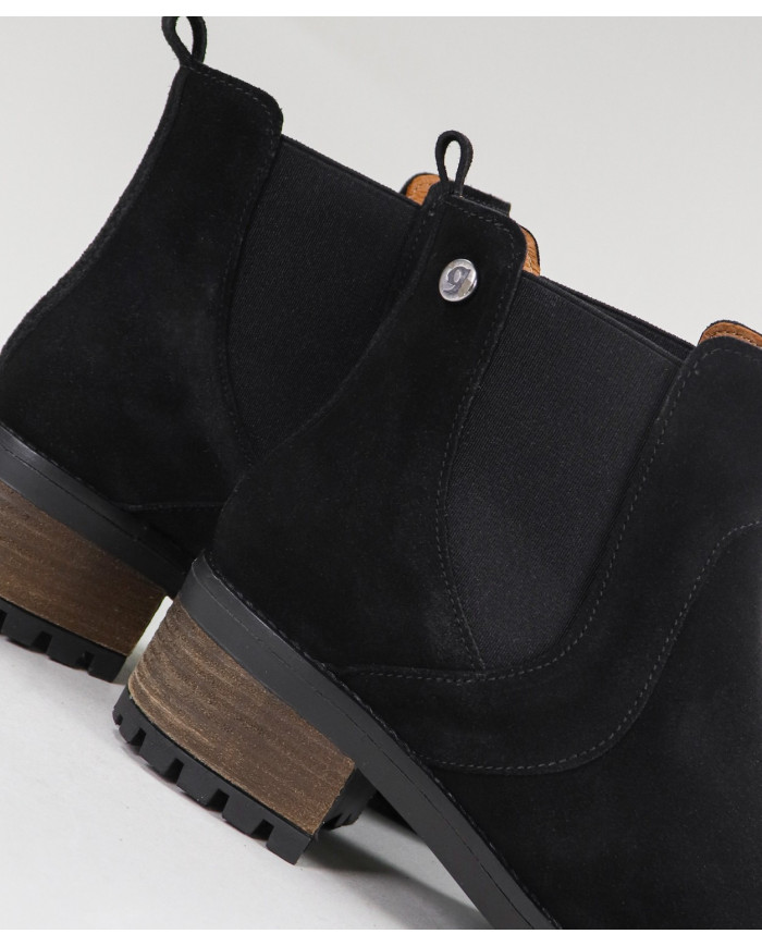 Botas de la Sra. Ginova con Elastic en los Laterales