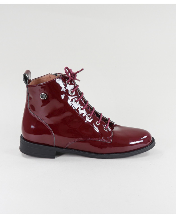 Boots Rasas Bordo de Senhora Ginova Envernised