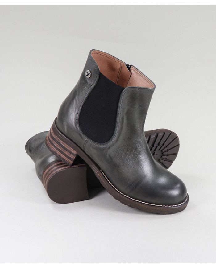 Cinza de Senhora Ginova Boots with Elastic