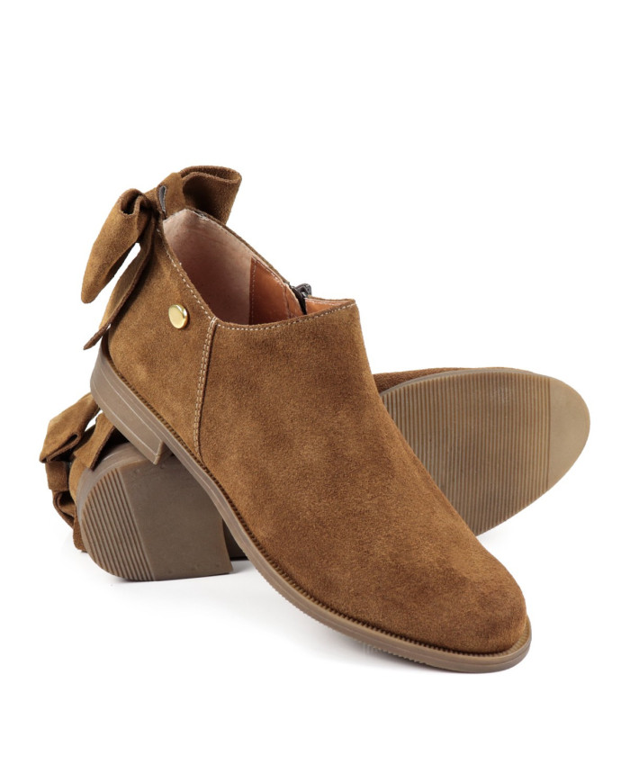 Botim Camel Raso Ginova with Lace