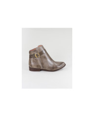Botas Taupe de Senhora Ginova com Fivela