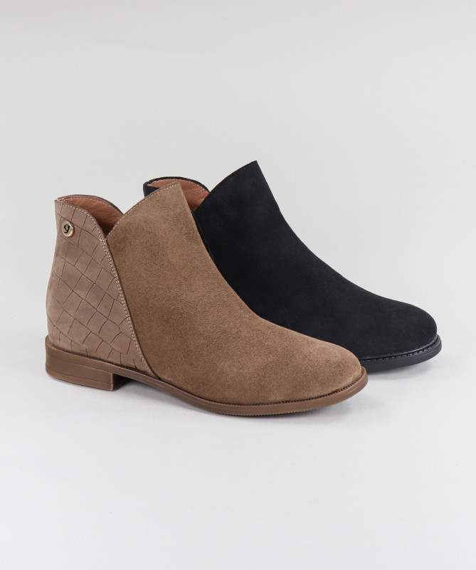 Botas de Senhora Ginova com Fecho