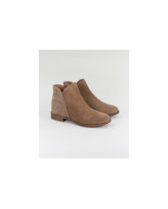 Botas Taupe de Senhora Ginova com Fecho