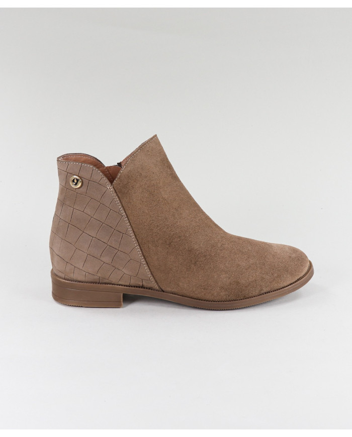 Taupe Boots by Mrs. Ginova