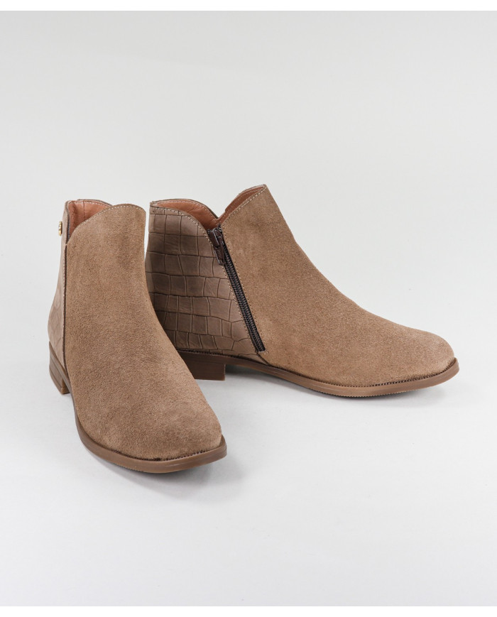 Taupe Boots by Mrs. Ginova