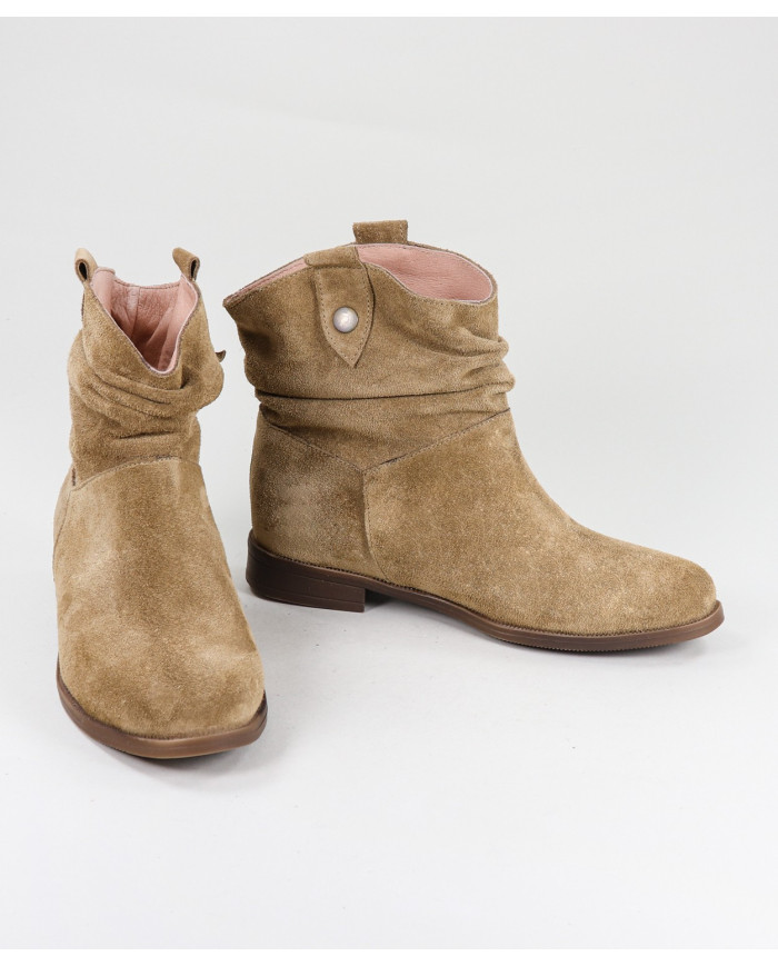 Taupe Boots by Mrs. Ginova