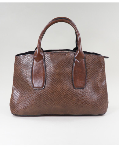 Brown Lady's Case with Strap Tiracolo
