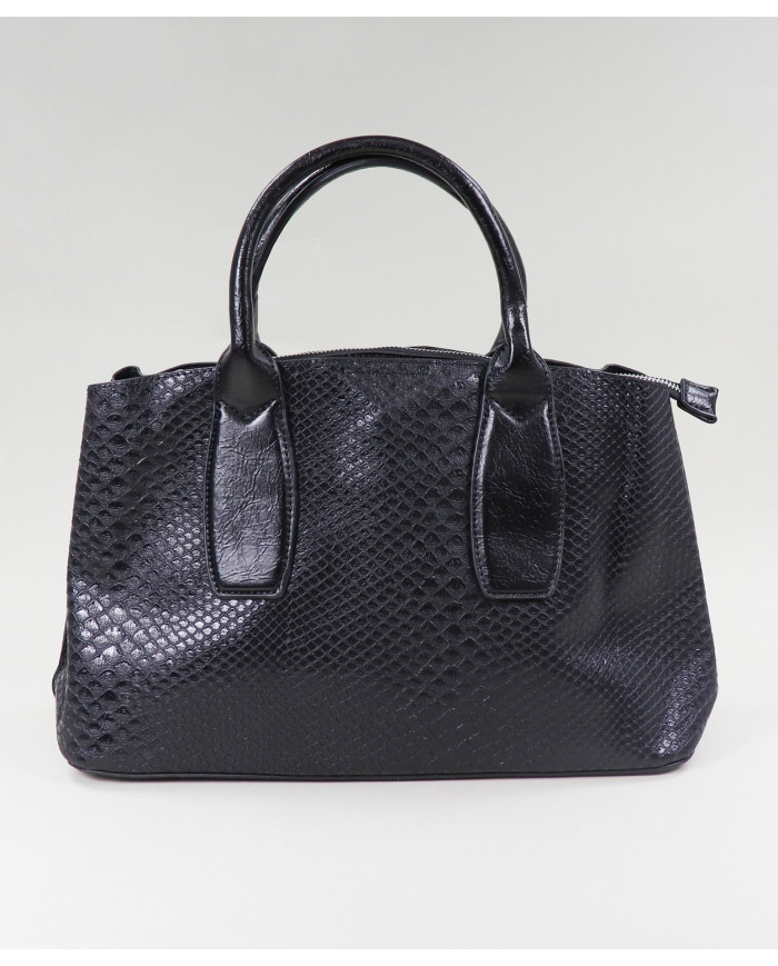 Black Lady Suitcase with Strap Tiracolo