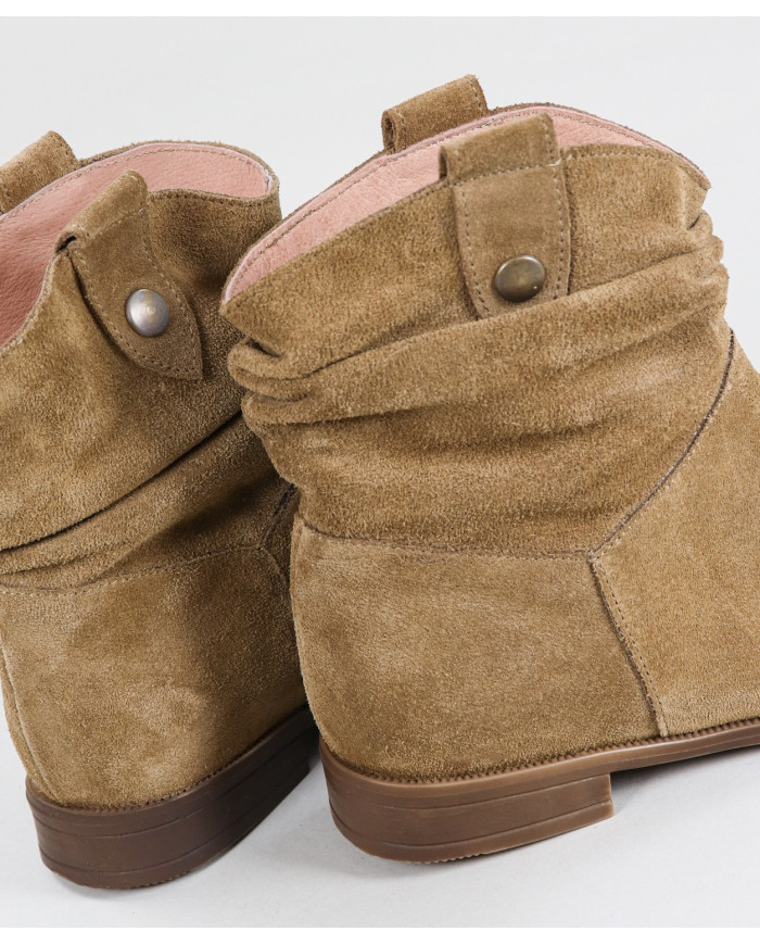 Taupe Boots by Mrs. Ginova