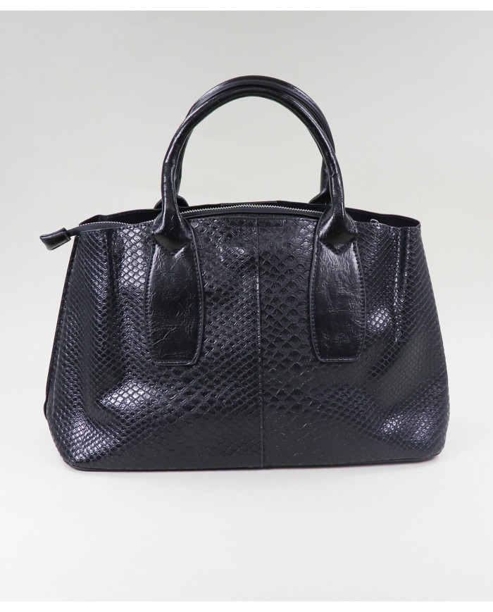 Black Lady Suitcase with Strap Tiracolo