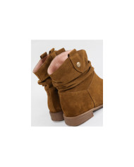 Botas Camel de Senhora Ginova com Puxadores