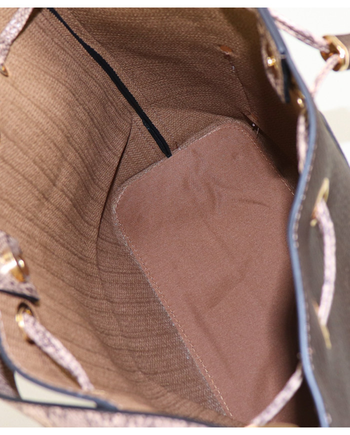 Ladies Bucket Bag Bronze