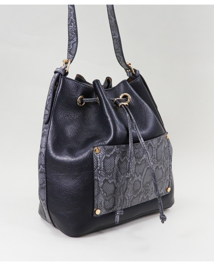 Ladies Bucket Bag Color Black