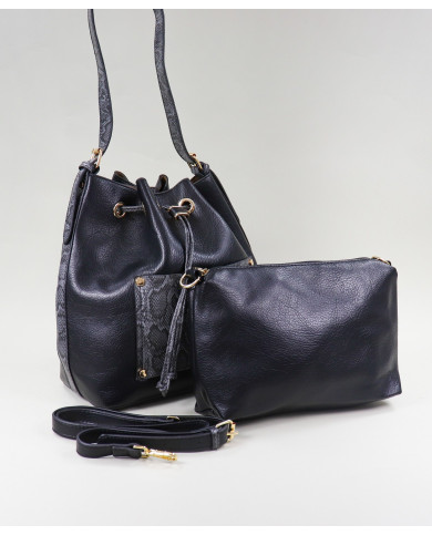 Ladies Bucket Bag Color Black
