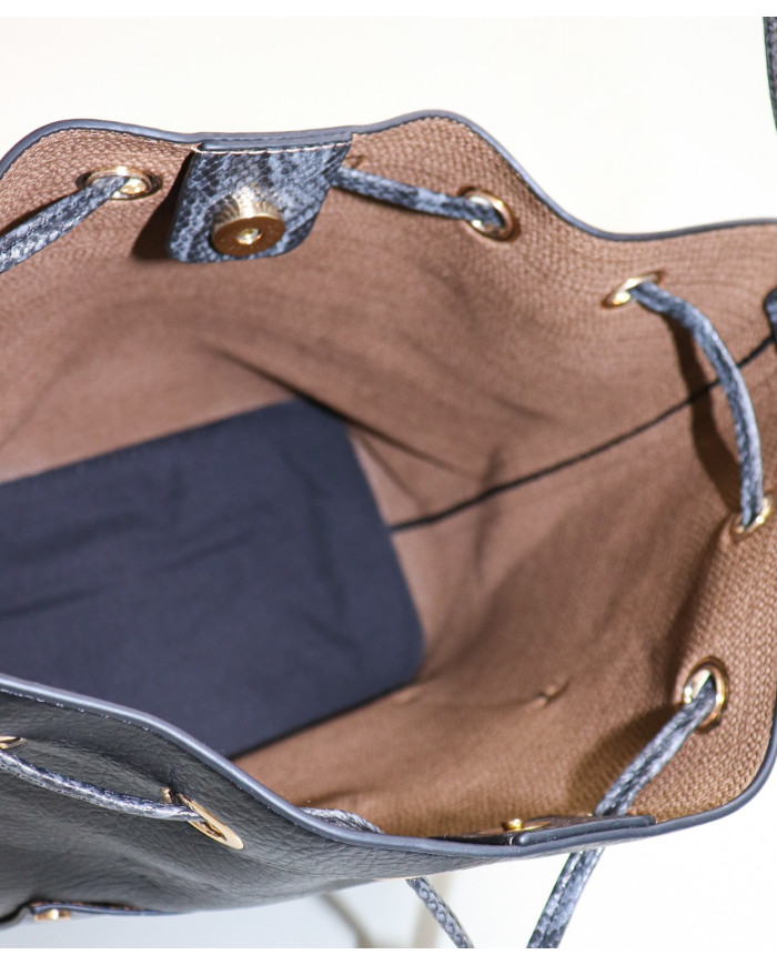 Ladies Bucket Bag Color Black