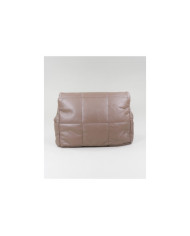 Ladies Taupe Bag with Seams