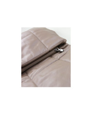 Mala Taupe de Senhora com Costuras