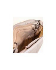 Chicas Taupe Bolsa con costuras