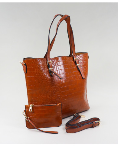 Bag Shopper Camel para Damas