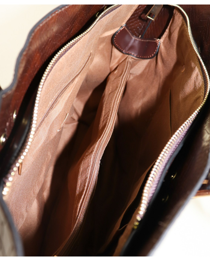 Mala Shopper Castanha para Senhora