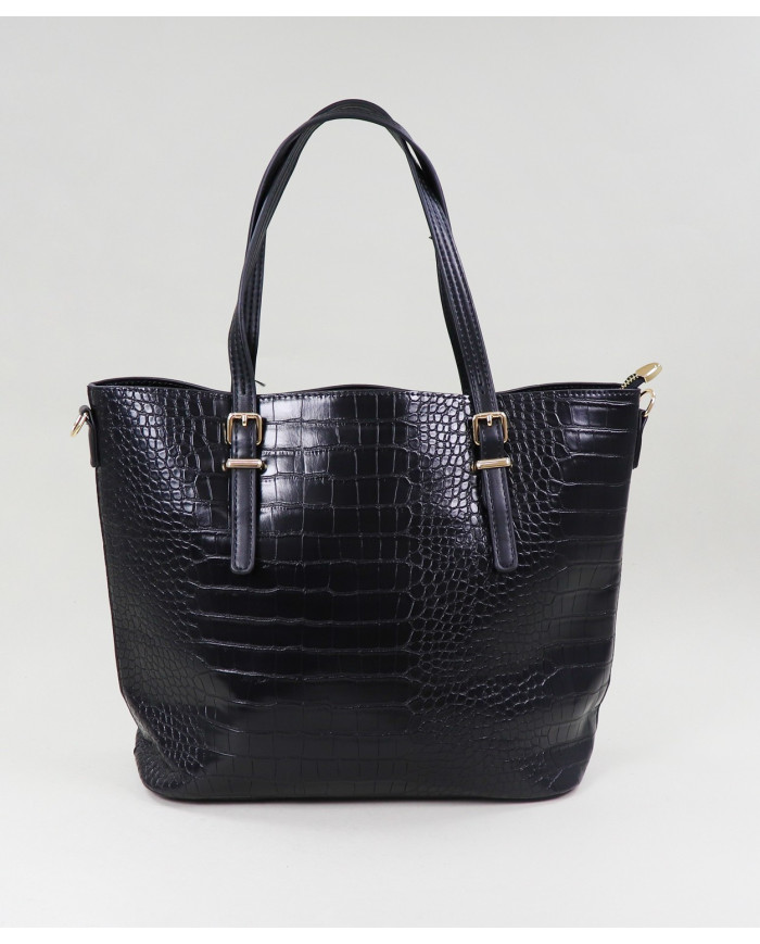 Mala Shopper Preta para Senhora