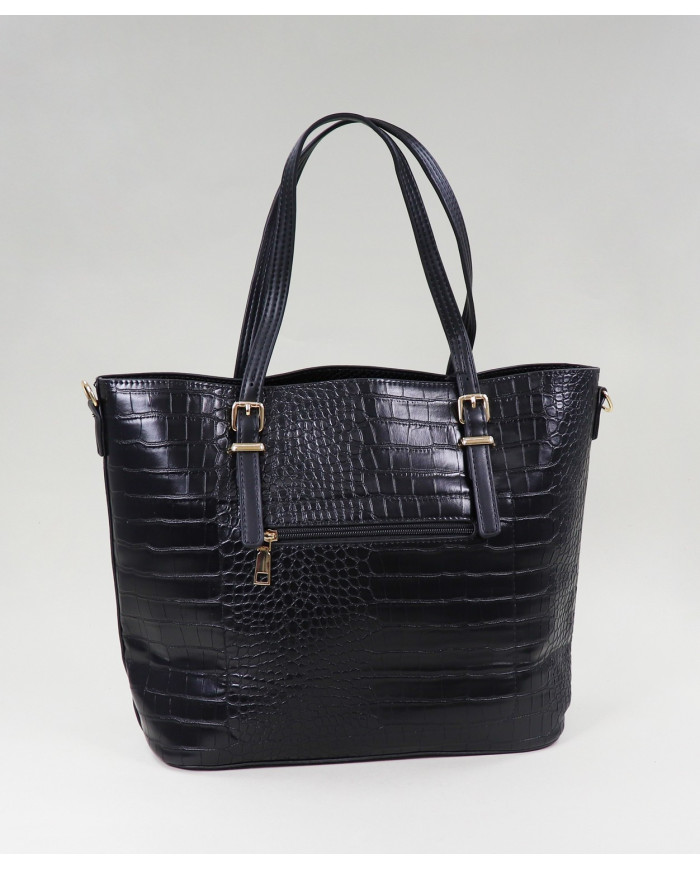 Bolsa de comprador negro para Lady